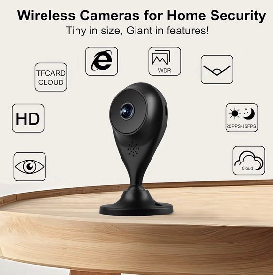 1080P WiFi Wireless CCTV Indoor & Outdoor Camera Home Security Night Vision Cam gallery