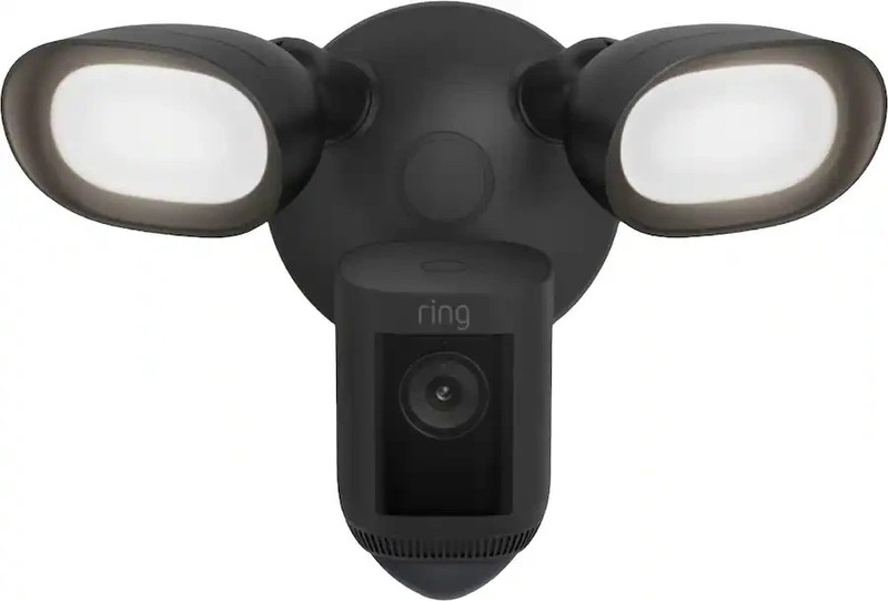 Floodlight Cam Pro 2K Video with Ring Vision & 2 LED Lights, Wi-Fi. NEW IN BOX!