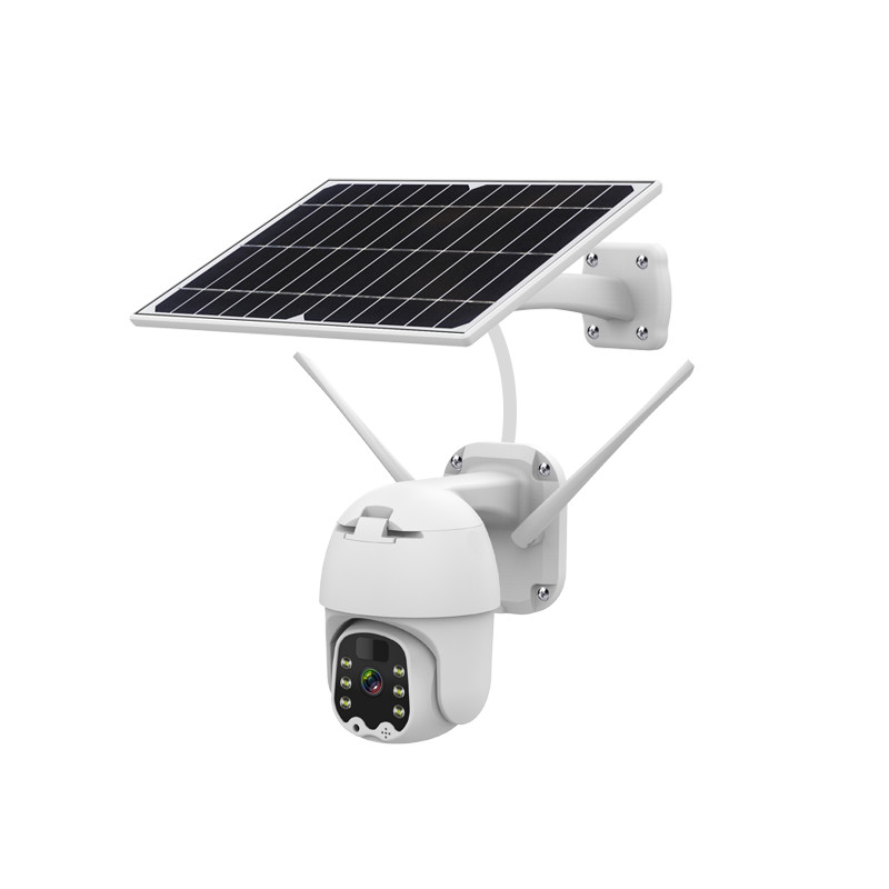 4G PTZ Solar Camera Color Night WiFi 1080P HD CCTV Surveillance Waterproof gallery