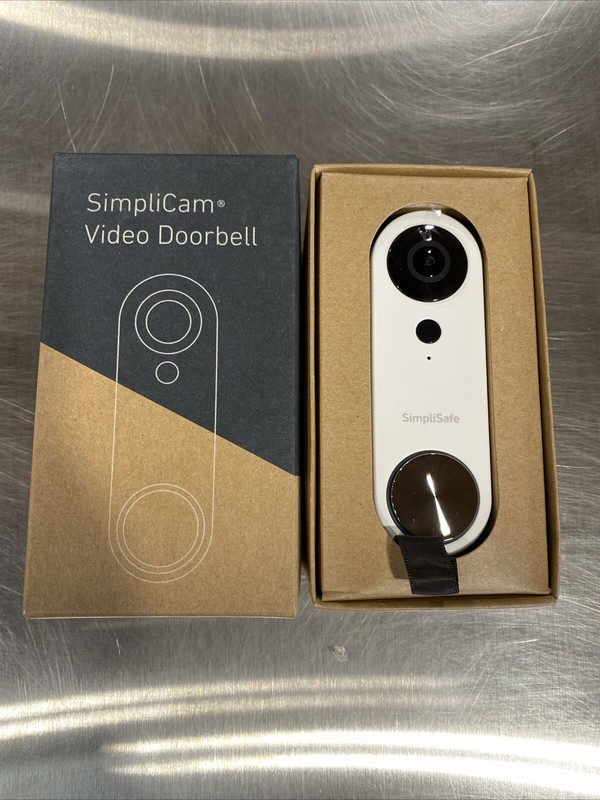 SimpliSafe SSDB3 ProSmart Home Security Wi-Fi Video Doorbell Camera – Ships FAST
