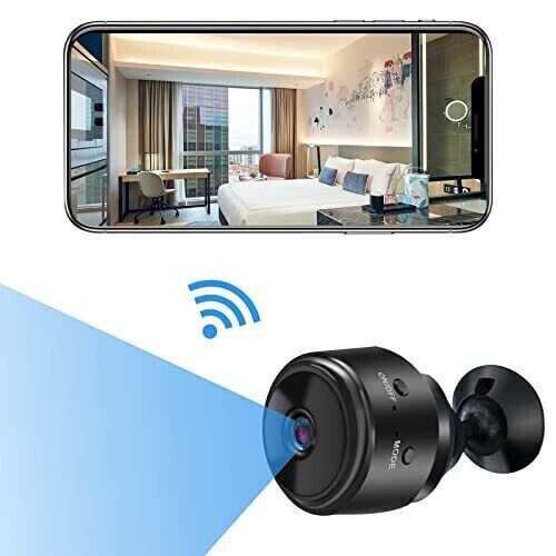 Camaras Espias WiFi Inalambricas Con Audio y Video Para Seguridad De Casa Coche
