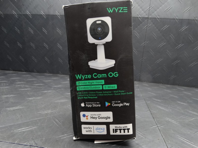Wyze Cam OG, Wired Indoor/Outdoor 1080p HD Smart Home Security Camera gallery