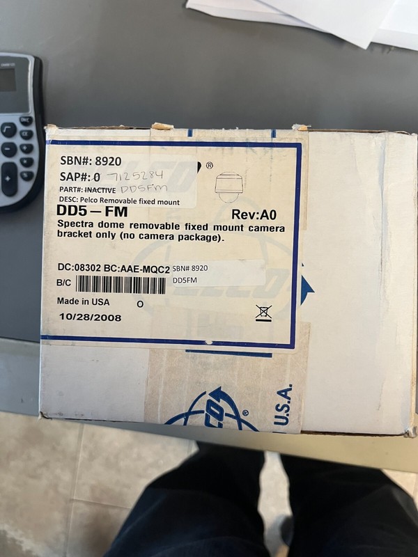 Pelco IM-WMWT Integrated Wall Mount White for Sarix IM Series New