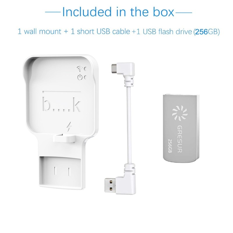 256GB USB Flash Drive for Blink Sync Module 2 with Outlet Wall Mount(1Pack) gallery