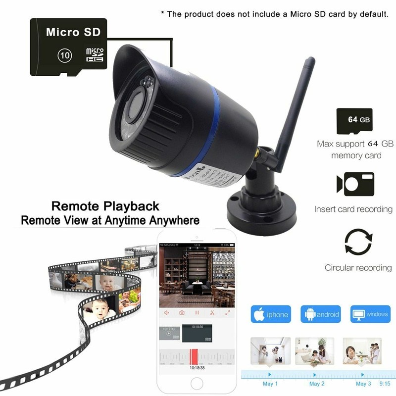 Ip Camera Wifi Hd Wireless Cctv Security Outdoor Home Surveillance SmartCamera gallery