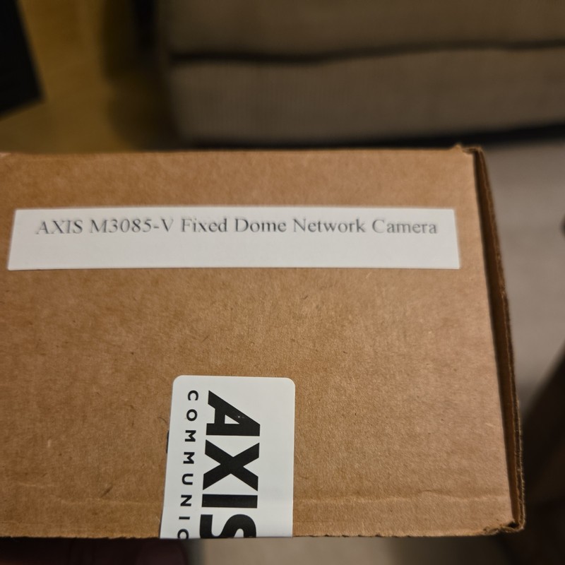 Axis Communications M3085-V Mini Fixed Dome Network Camera 3.1mm 2MP White