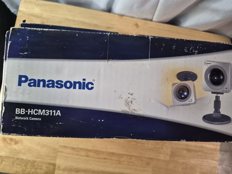 Panasonic BB-HCM311A IP Network Camera w/ 2-way audio open box gallery
