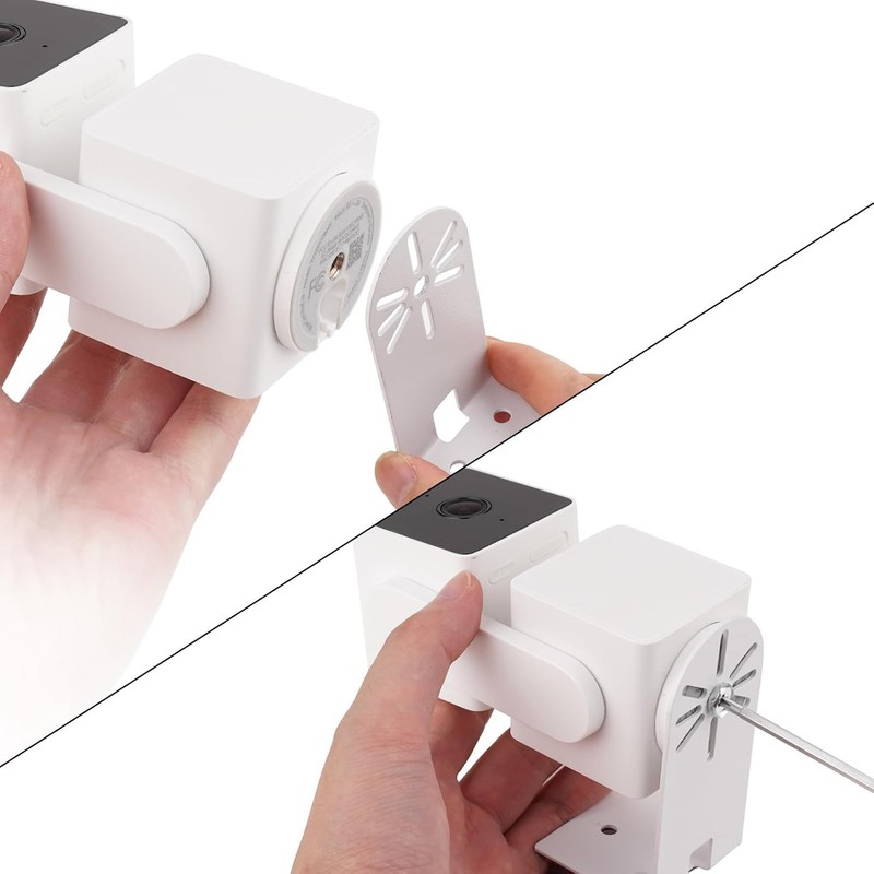 2-Pack Adhesive Wall Mount Bracket for Wyze Cam V3/V4/V2 - Easy Installation gallery
