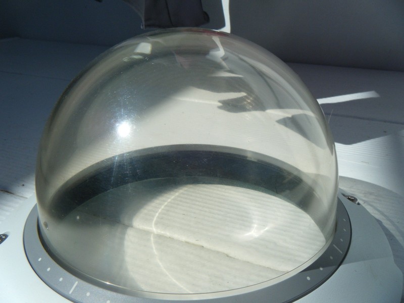 Two Nice Used Axis TQ6807 (01946-001) Clear Dome Camera Cover Q6075-E, Q6078-E + gallery