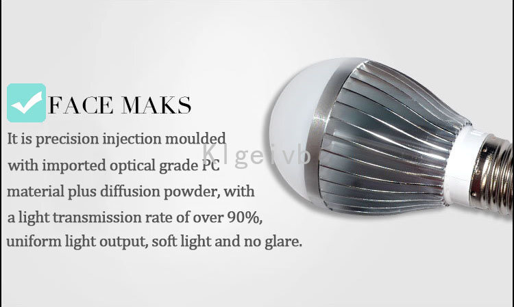 1PCS IR illuminator LED 850nm Infrared Bulb 21Watt E27 E26 Screw for CCTV Camera gallery