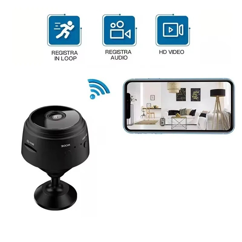 A9 HD WiFi Camera Wireless Mini Security Camera Night Vision Home Use Genuine gallery