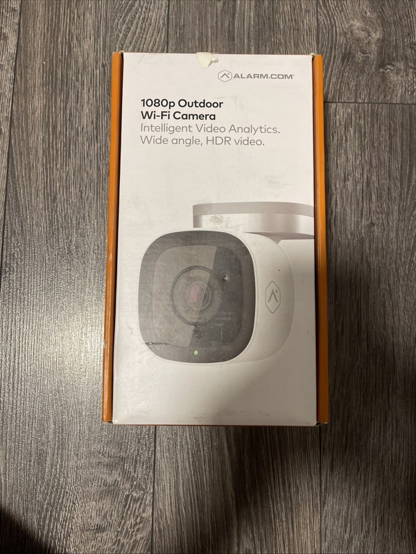 Alarm.com ADC-V723X HD 1080p Outdoor Wi-Fi Camera HDR Night Vision Wide – NEW