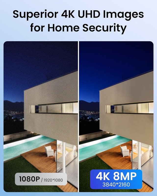 ZOSI C296 8MP 4K PoE IP Pan Tilt Security Camera gallery