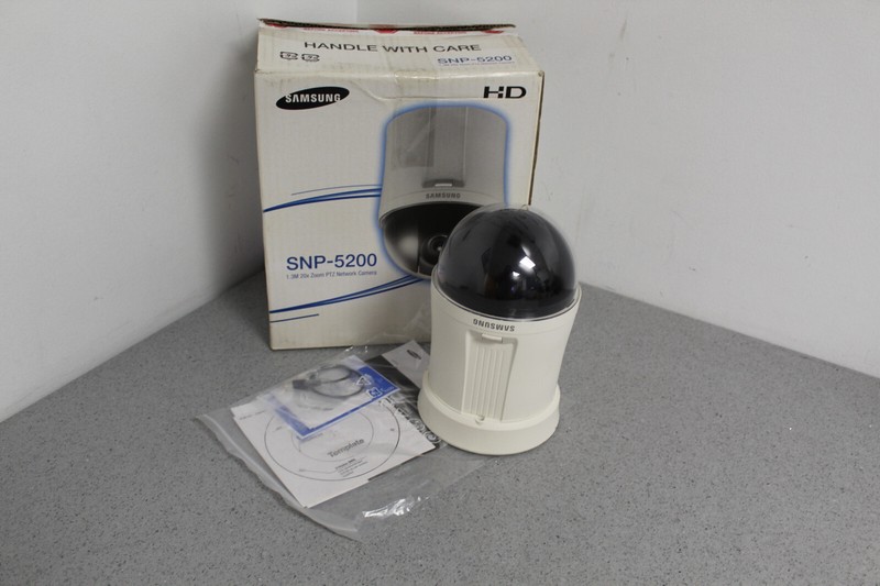 Samsung Network Camera SNP-5200N 1.3 Megapixel HD 20x Network PTZ Dome Camera