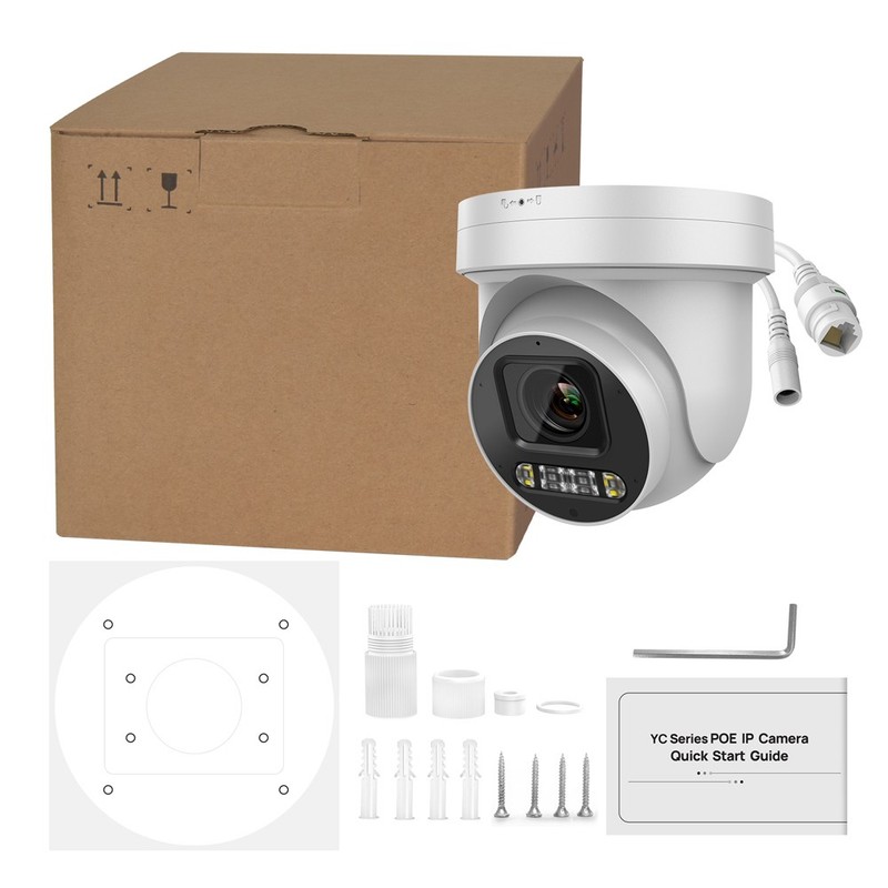 Vikylin 4K 8MP 5X Optical Zoom PTZ IP Camera Full color+IR 2way Audio 2.7-13.5mm gallery
