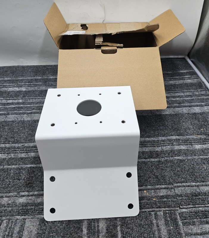 Hanwha Vision SBP-156KMW Corner Mount White Color Aluminum Security Accessory