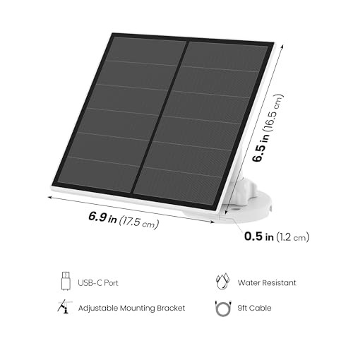 Solar Panel Continuous Charger Panel/SOL/CAM Compatible Smart Outdoor No Size gallery