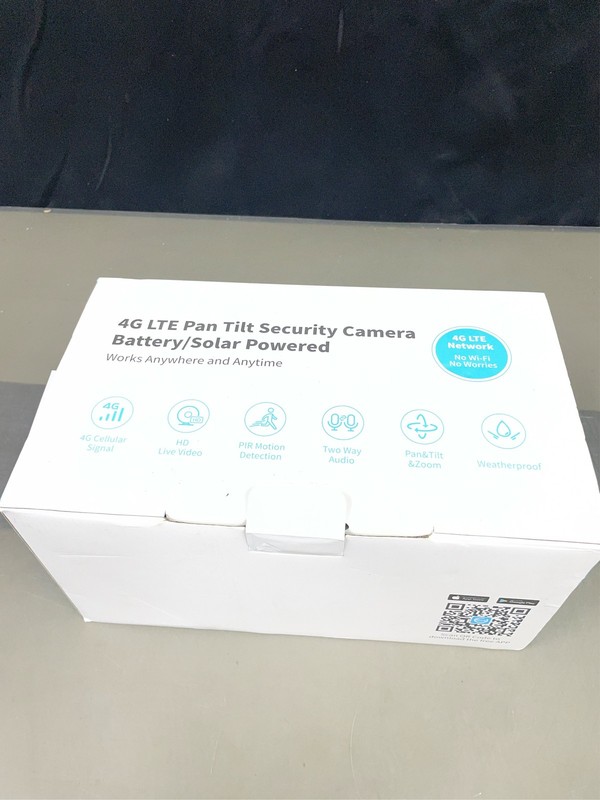 4G LTE Cellular Security Cameras Outdoor, 2 Pack No WiFi Security Camera Sola 12