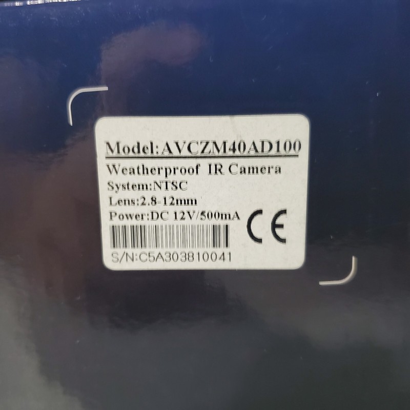 Set Lot 6 AVC Security Systems Camera Outdoor LED Lights CCTV Color AVCZM40AD100 gallery