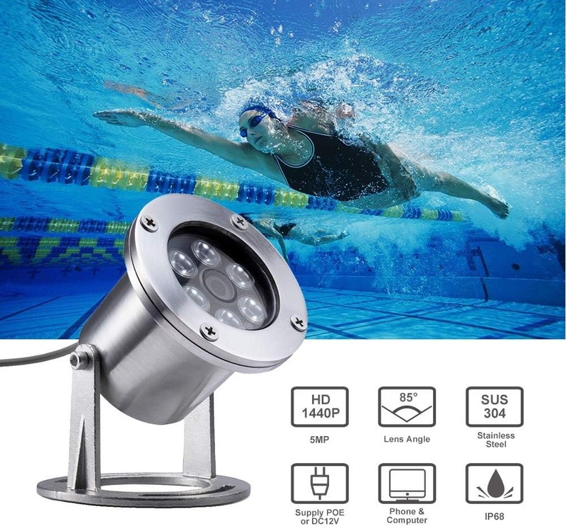 Barlus Underwater Camera 304 Stainless Steel IP68 5MP gallery