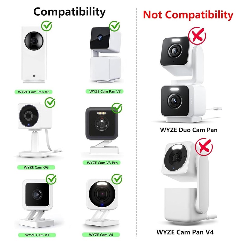 25FT Outdoor Power Adapter for WYZE Cam V4,Cam OG/V3/V3 Pro, L-Shape Micro USB.. gallery