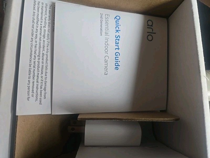 Essential Indoor 2nd Generation Wired Arlo Open Box gallery
