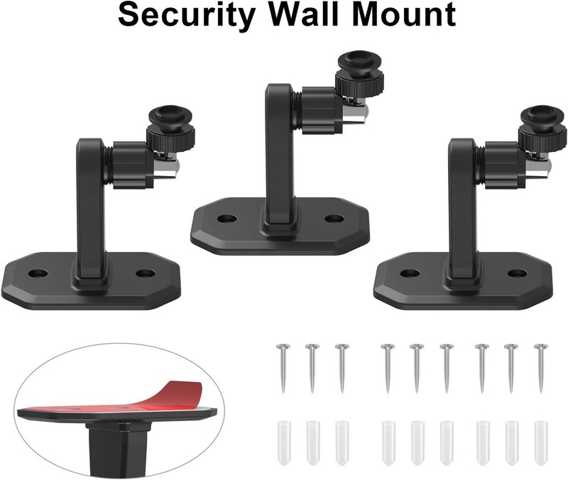 3 Pack Adjustable Mount Fit for Blink Outdoor (4Th Gen,3Rd Gen) Blink XT / XT2, gallery