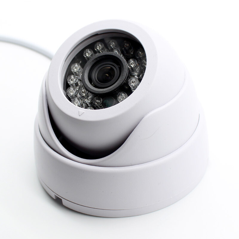 Dome HD 5MP IMX335 AHD TVI CVI CVBs Security cctv camera indoor IR Color 24Leds