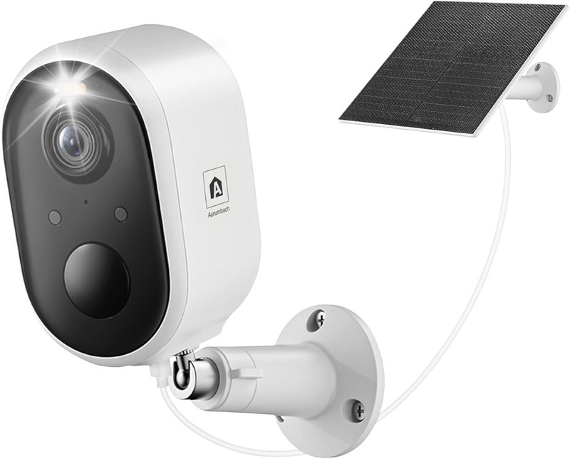 Smart Wireless Outdoor Camera with 2K Resolution & Flexible Storage Options gallery