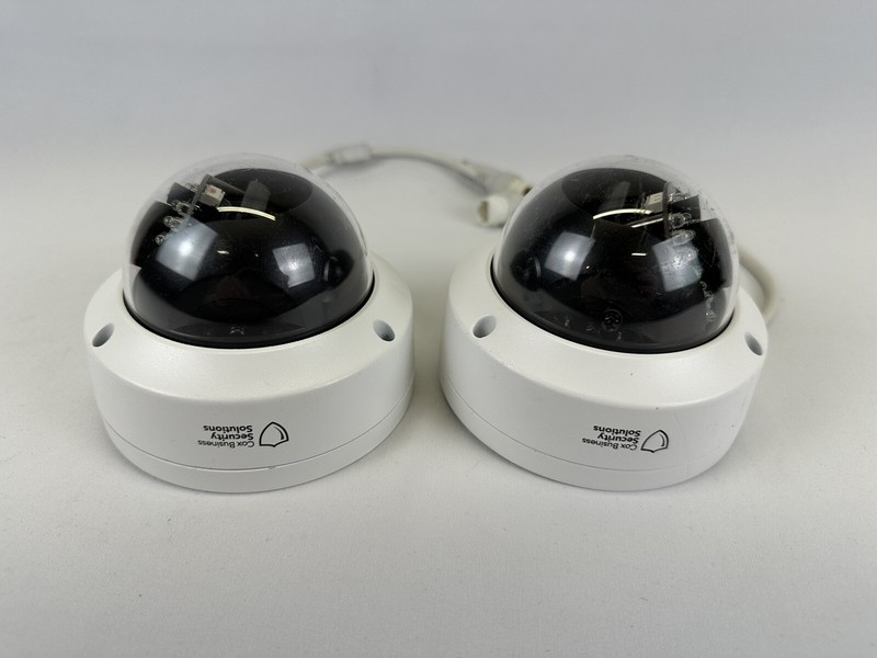 IP Network Security Dome Camera White Cox Business Security Solutions gallery