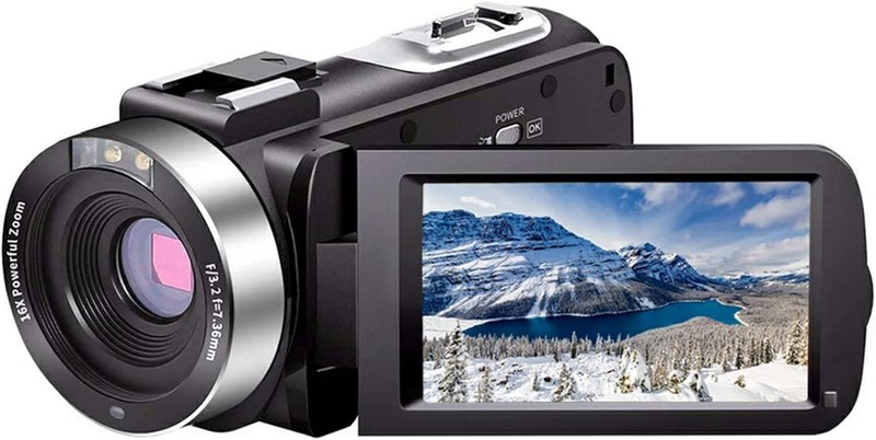 Videocámara Videocámara Full HD 1080P 30FPS Grabadora de cámara Vlogging US NEW gallery