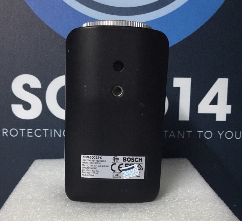 Bosch NBN-50022-C Dinion 5000 HD Surveillance Network Color Camera 2MP TESTED! gallery