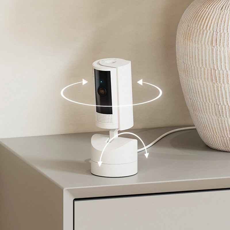 Ring Pan-Tilt Indoor Cam – 360° Pan Coverage, Live View, Two-Way Talk gallery