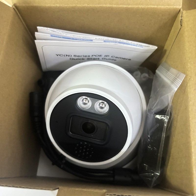 Vikylin IP Camera POE 2-Way Audio 6MP IR30m Human Vehicle Detection US Turret gallery