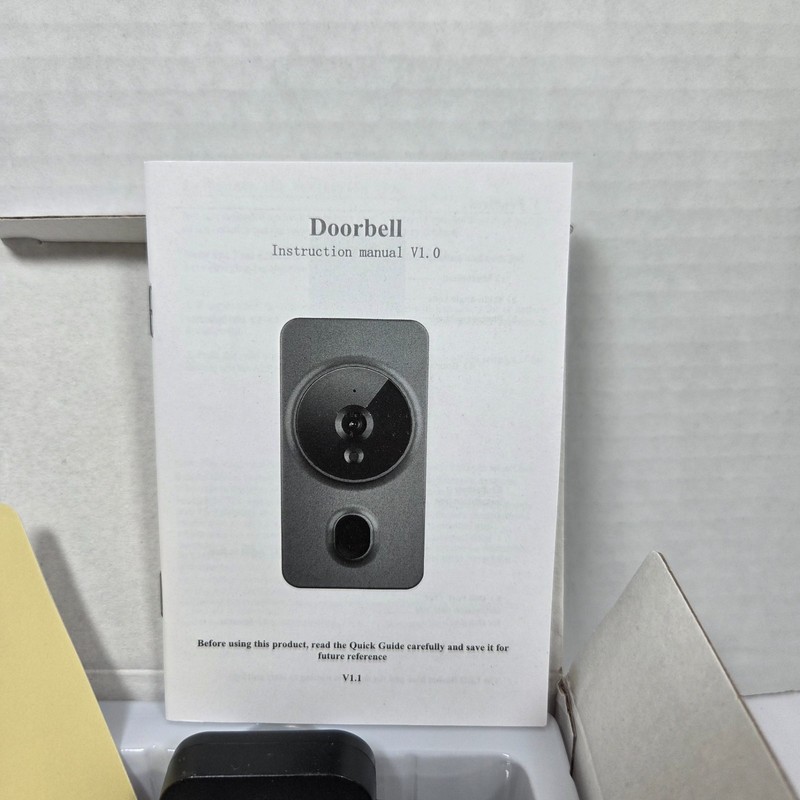 Mini Wireless Doorbell Camera Real Time 2 Way Audio WiFi Compatible Night Vision gallery