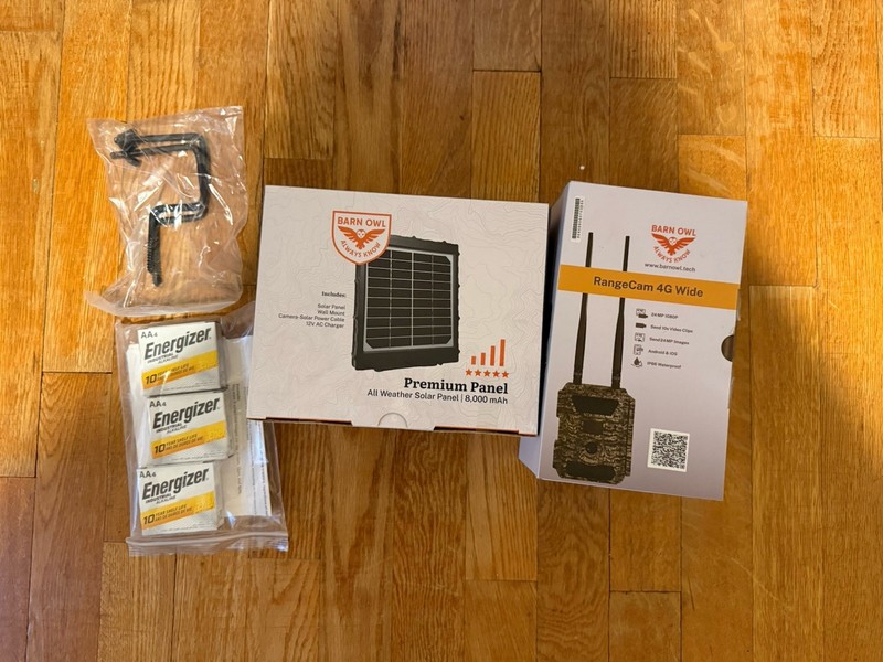 Barn Owl Tech RangeCam 4G Essentials + Premium Solar Bundle