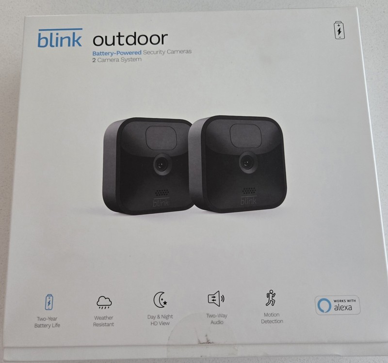 Blink – Sync Module + 2 Outdoor Cameras (3rd Gen) Wireless 1080p Security System