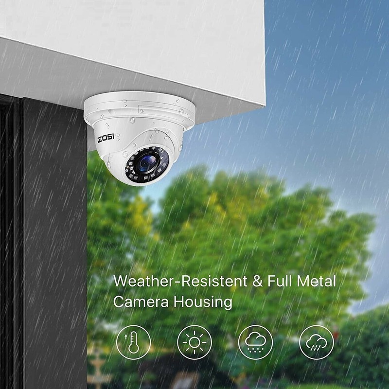 Camaras de Vigilancia Seguridad Cámara Vision Nocturna Exterior Impermeable CCTV gallery
