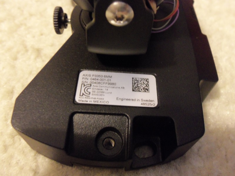 Axis P3353 Network POE IP Surveillance Security Web Cam Camera 6mm 0464-001 gallery