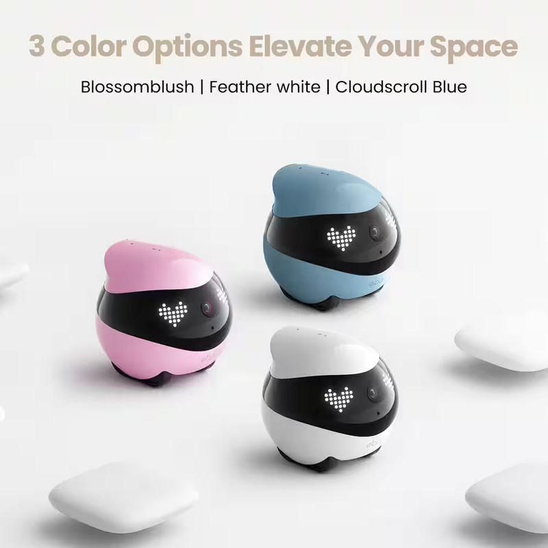 EBO Air 2 2K HD Camera, Intelligent Home Companion Robot, Whole Home Mobility, F gallery