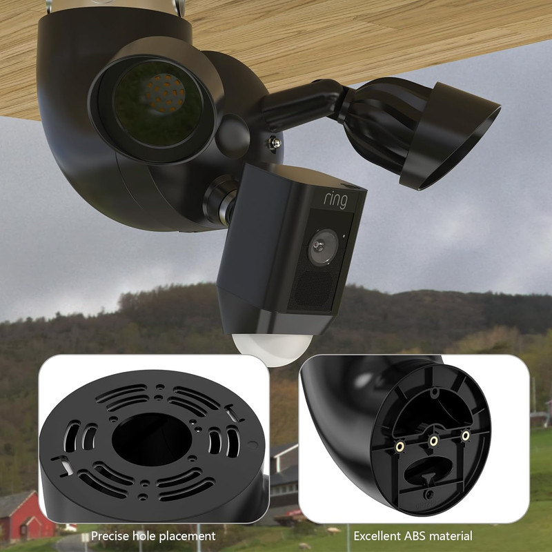 Eave Mount for Ring Floodlight Cam Wired Pro & (2Nd Gen) / Plus, Ring Smart Ligh gallery