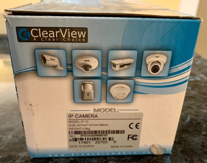 Clearview Digital Surveillance Camera Model IP-72 gallery