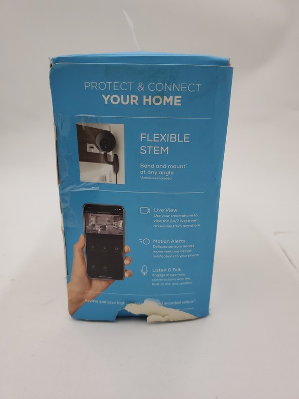 Merkury Innovations Smart Wifi 1080p Camera Voice / MIC-CW017-101W / NEW gallery