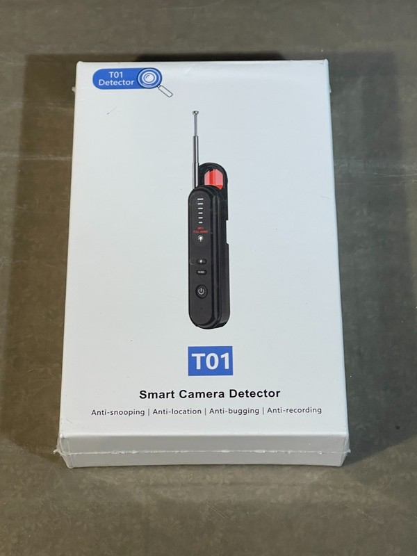 T01 Smart Camera Detector–Anti‑Spy, RF & Infrared Bug Finder – NEW SEALED (1262)