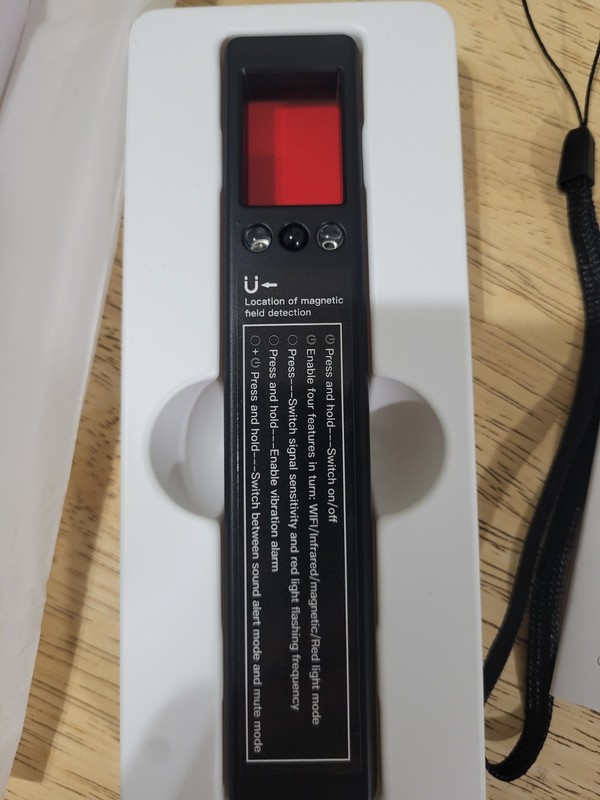 Hidden Camera Detectors, 6-in-1 Bug Detector & Anti-Spy Camera Finder, Portable gallery