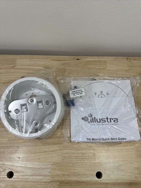 IPFETILTMOUNT Tilting Mount for Illustra Pro Fisheye Cameras Bracket White