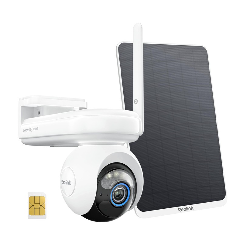 360° PT LTE 2K Solar Cellular Security Camera Wireless Outdoor Altas Go PT, 6…