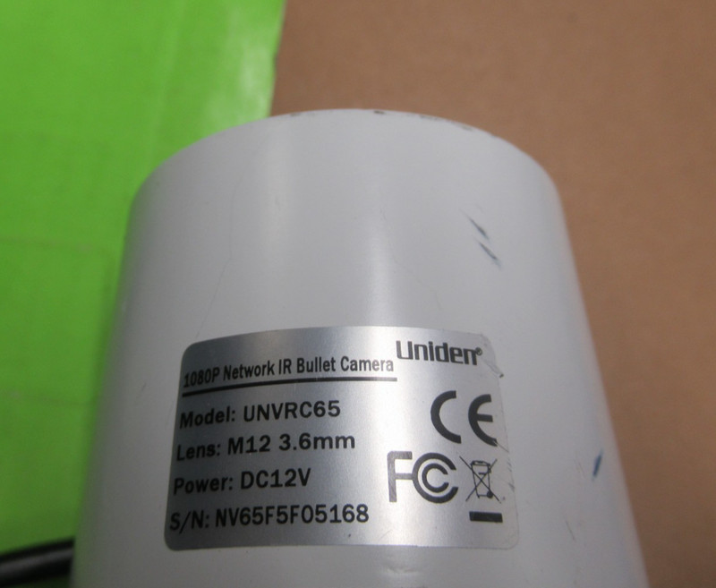 Uniden Unvrc65 1080P IR Bullet Camera gallery
