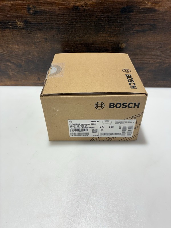 Bosch NDS-5704-F360 Flexidome 5100i 12MP IP 360° Panoramic PoE Camera