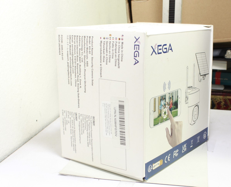 Xega 2K HD 4G LTE Cellular Security Camera Outdoor Solar Camera Wireless NO WIFI gallery